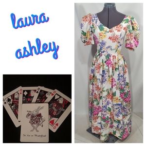 laura ashley denim pinafore dress